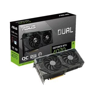 کارت گرافیک ایسوس مدل ASUS Dual GeForce RTX 4070 O12G