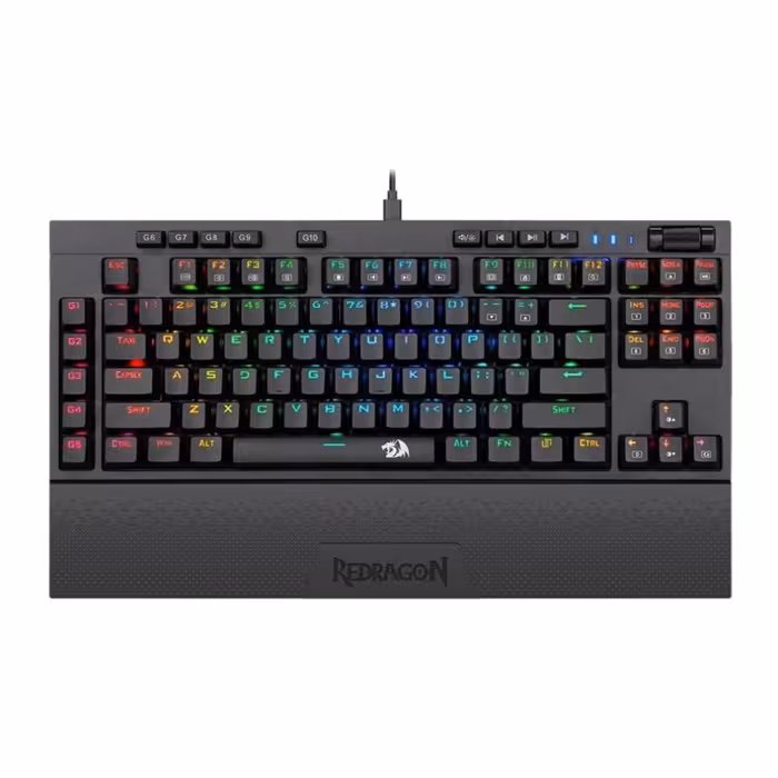 کیبورد مکانیکال گیمینگ ردراگون K596 VISHNU 2.4G RGB