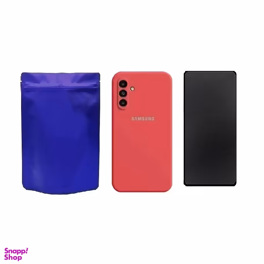 کاور گوشی موبایل مدل M-B Silicon و محافظ صفحه نمایش Privacy مناسب سامسونگ Galaxy A54