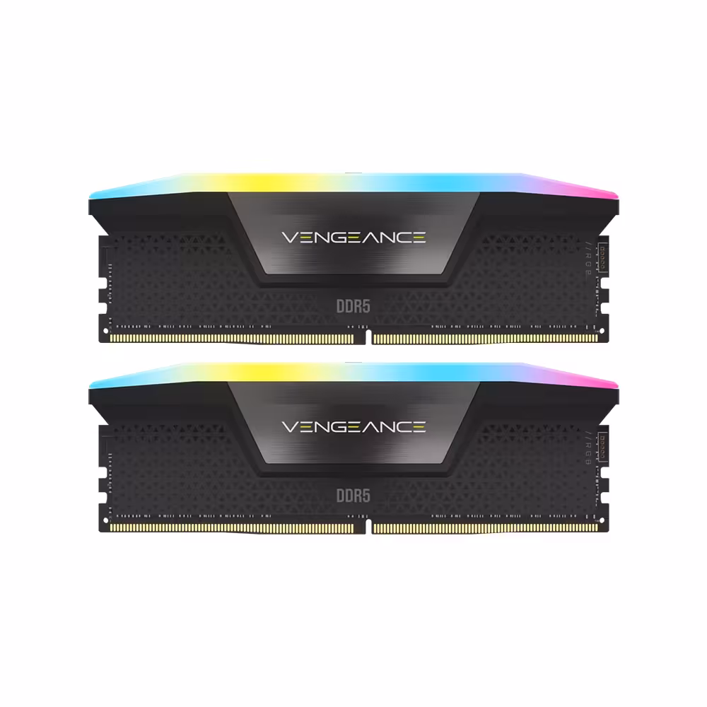 رم دسکتاپ 6000MHz کورسیر مدل ونجنس RGB با ظرفیت 2×32 گیگابایت