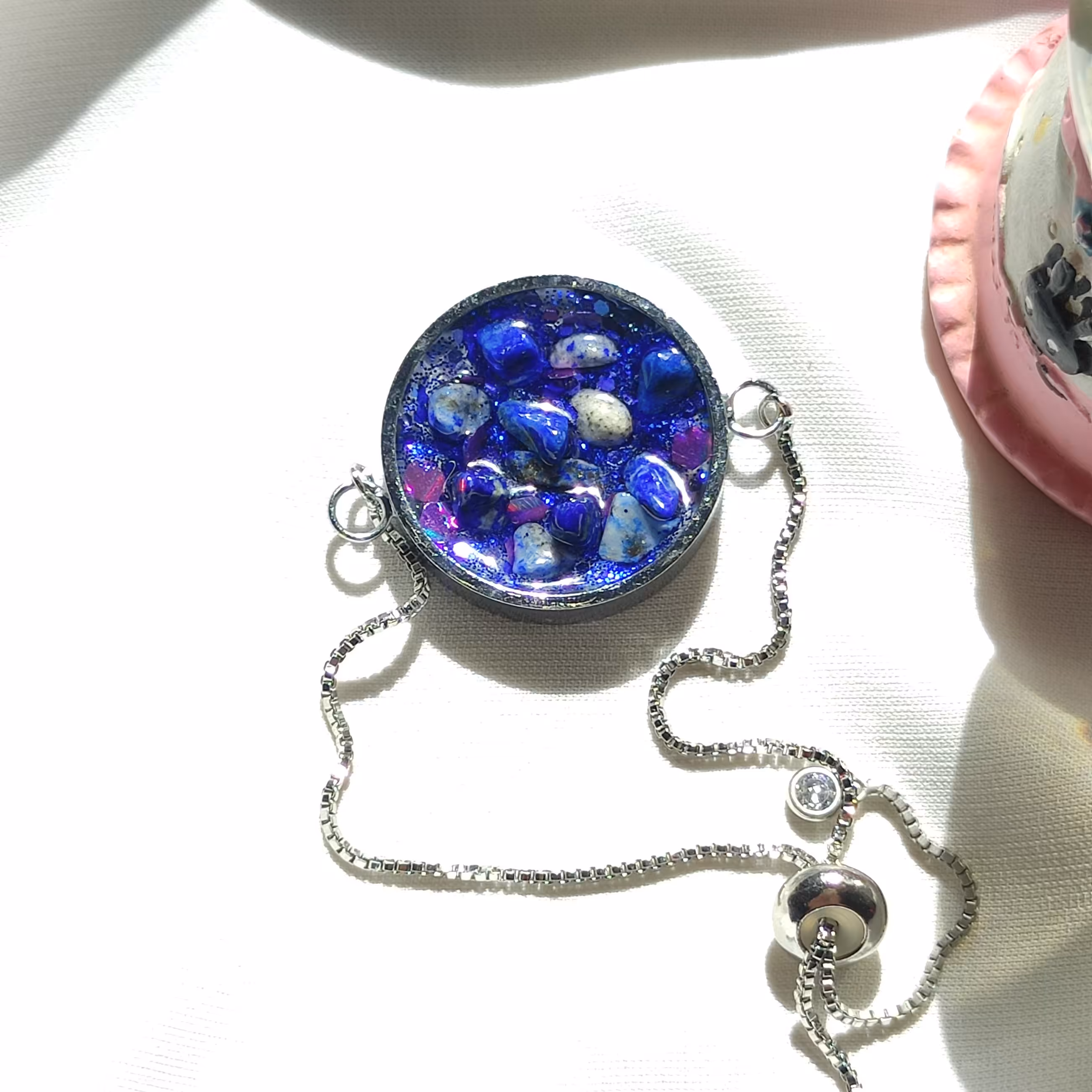 دستبند سنگ لاجوردی