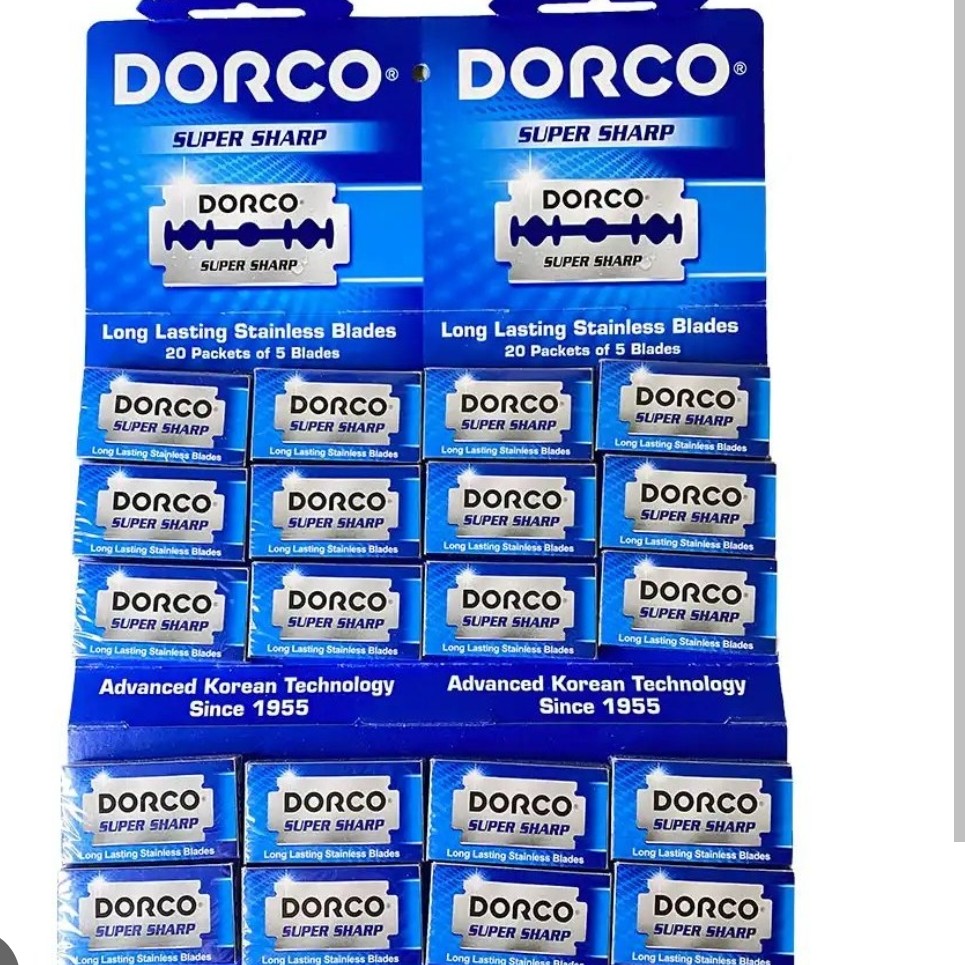 تیغ سنتی دورکو پاکتی 5 عددی (100 تایی) 