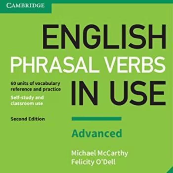 کتاب انگلیش فریزال ورب این یوز ادونس English phrasal verbs in use advanced