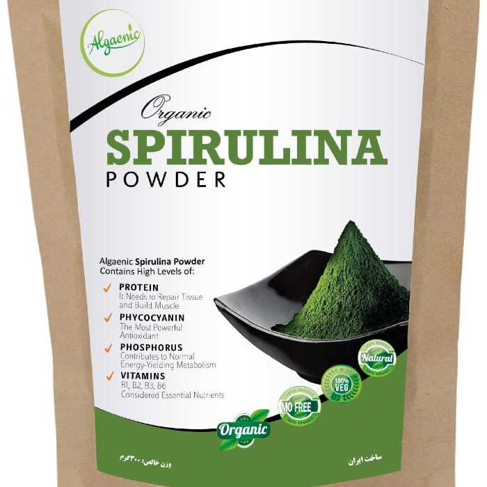 پودر جلبک اسپیرولینا خوراکی - 300 گرم