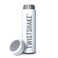 فلاسک سرد و گرم 420 میلی لیتر رنگ سفید با جنس فولاد ضد زنگ تویست شیک «Twistshake»