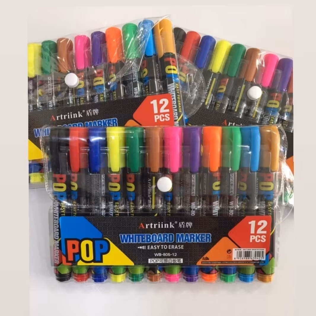 ماژیک وایت بوردی بسته 12 عدد ی خارجی