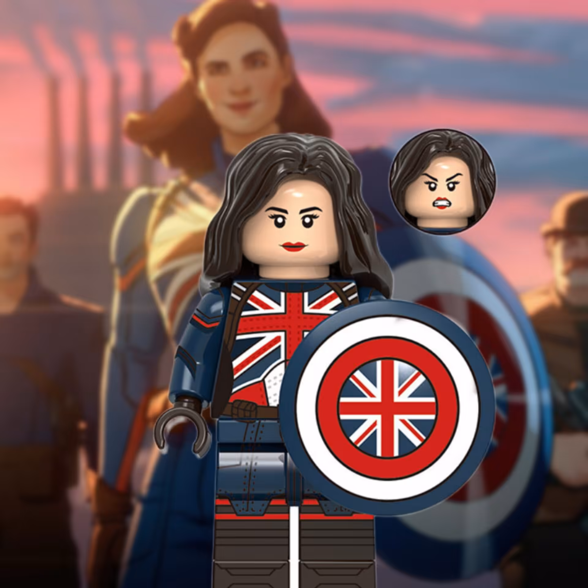 لگو کمیاب کاپیتان کارتر از سری فیلم دکتر استرنج2