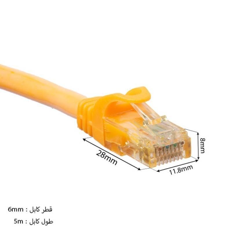 کابل 10متری شبکه UTP Cat6 دیتالایف