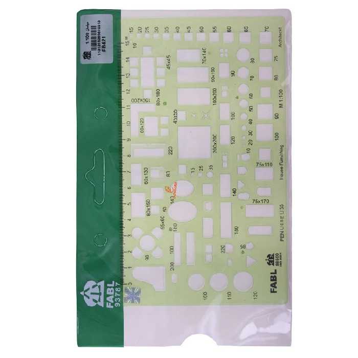 شابلون مبلمان 1/100 فابل FABL