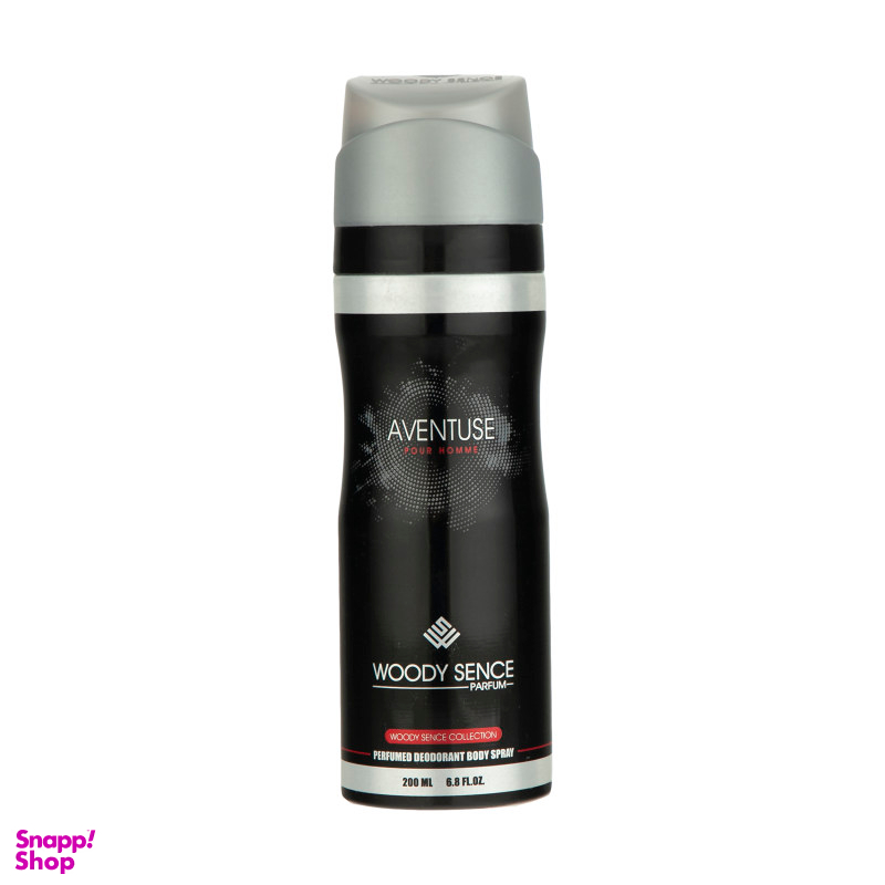 اسپری بدن مردانه وودی سنس (Woody Sence) مدل Creed Aventus حجم 200 میلی لیتر