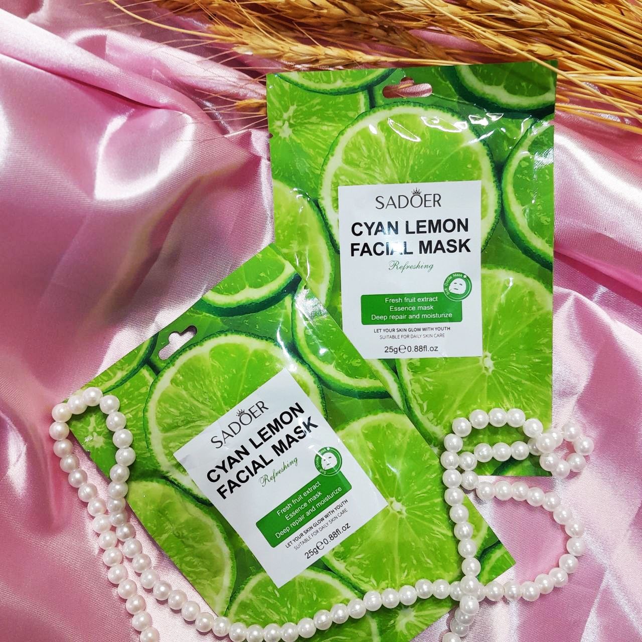  ماسک ورقه ای لیمو سادور Sadoer آبرسان، ضدچین و چروک