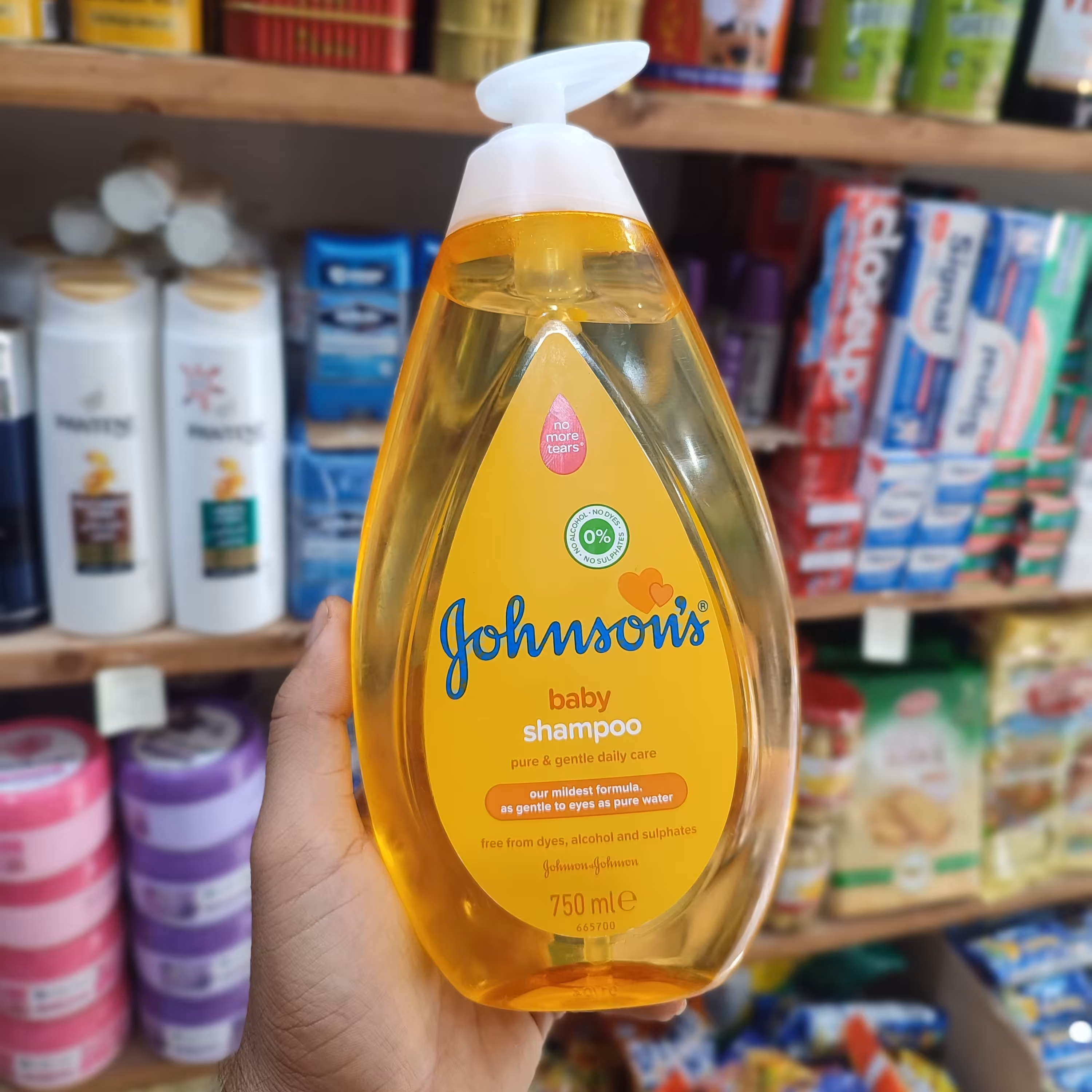 شامپو جانسون بچه خارجی کیفیت و تاریخ بالا 750 میل