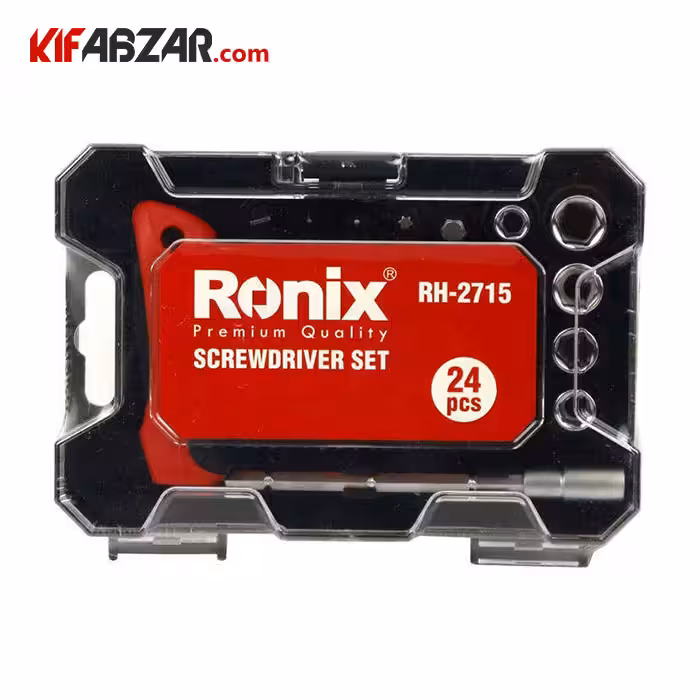 کیت سری پیچ گوشتی و بکس 24 عددی رونیکس مدل RH 2715