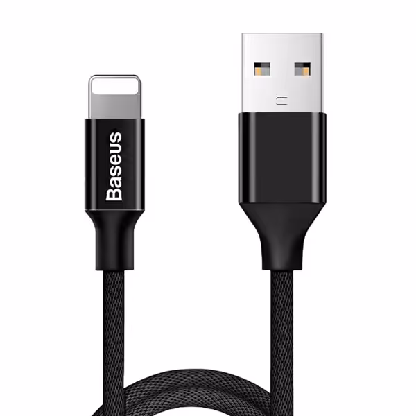 کابل تبدیل USB به لایتنینگ 1.2 متری بیسوس CALYW-01