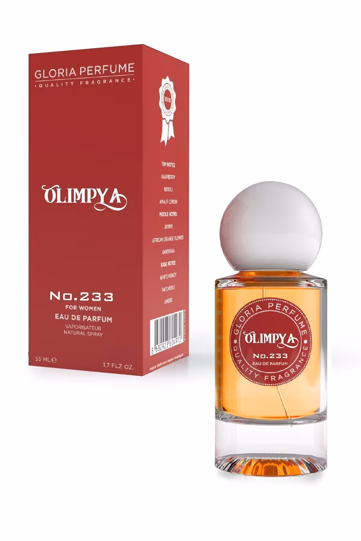 عطر زنانه المپیا 55 میل ادوپرفیوم Gloria Perfume