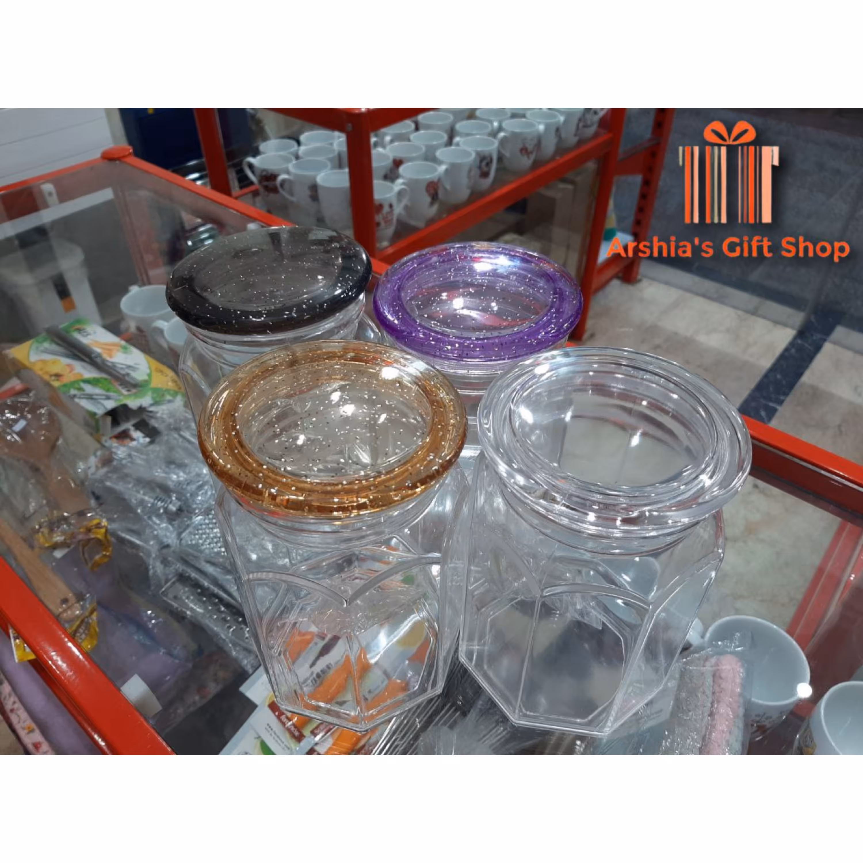 بانکه اکریلیک مناسب نگهداری حبوبات و...