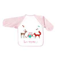 پیش بند آستین دار دخترانه بیبی فورلایف Baby4life