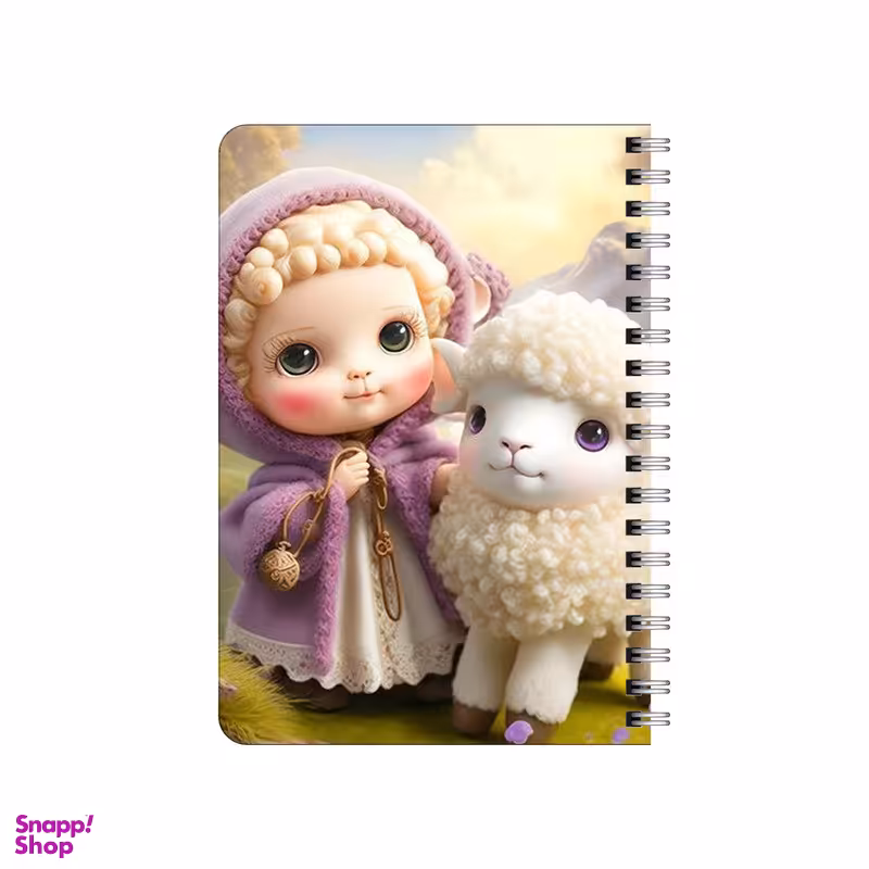 دفترچه یادداشت بامبیلیپ مدل ببعی و دختر ببعی کد 8605639