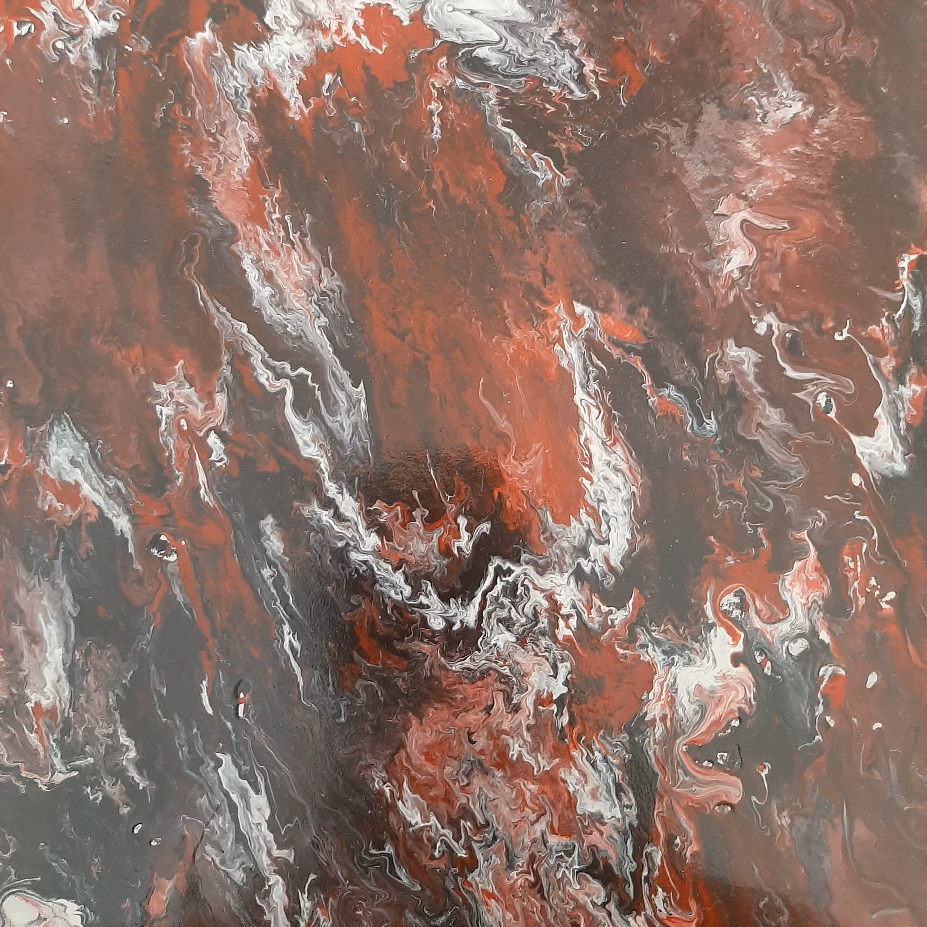 تابلو آبستره طرخ ابر و باد