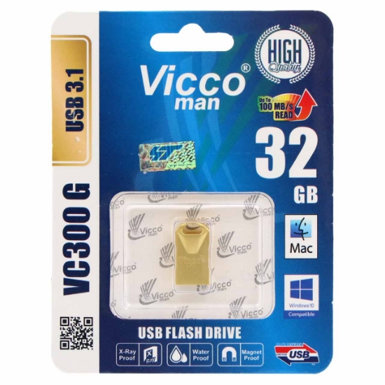 فلش مموری ویکومن مدل VC300 G ظرفیت 32 گیگابایت