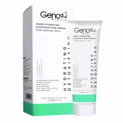 کرم مرطوب کننده ژنوبایوتیک مدل detoxifying حجم 75 میلی لیتر