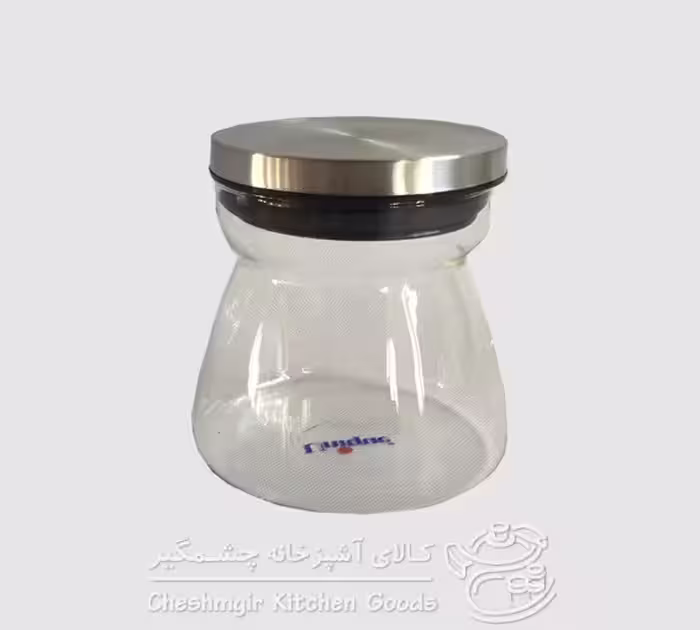 بانکه شیشه ای با درب استیل UN-2109