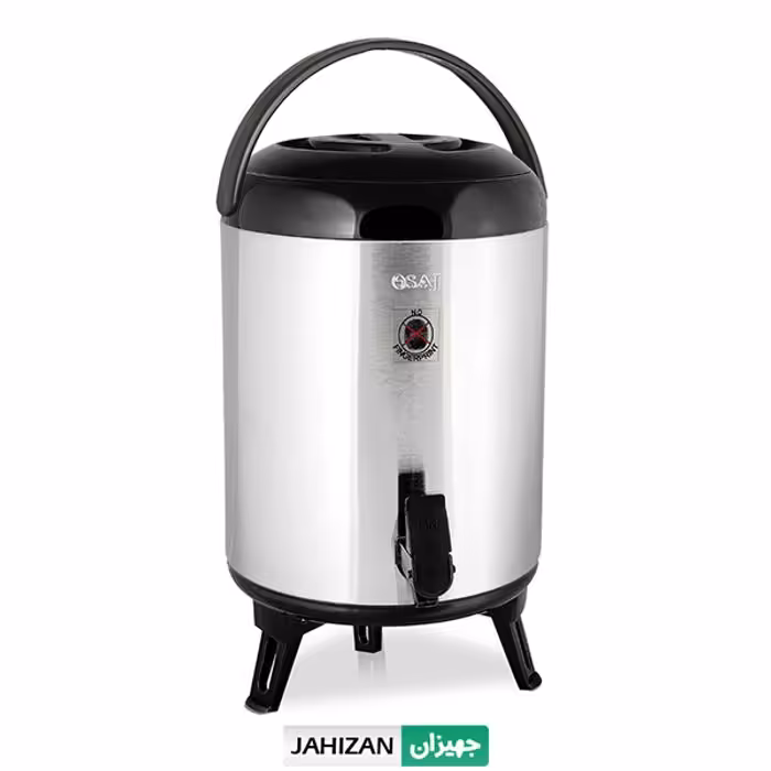 کلمن استیل 10 لیتری ساج کد 9510 (غر شده)