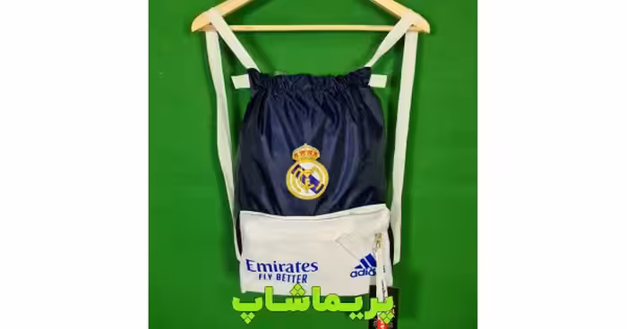 خرید کوله ورزشی رئال مادرید سرمه ای