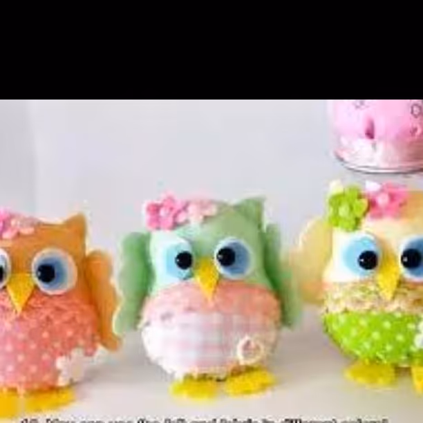 جغد رنگی نمدی