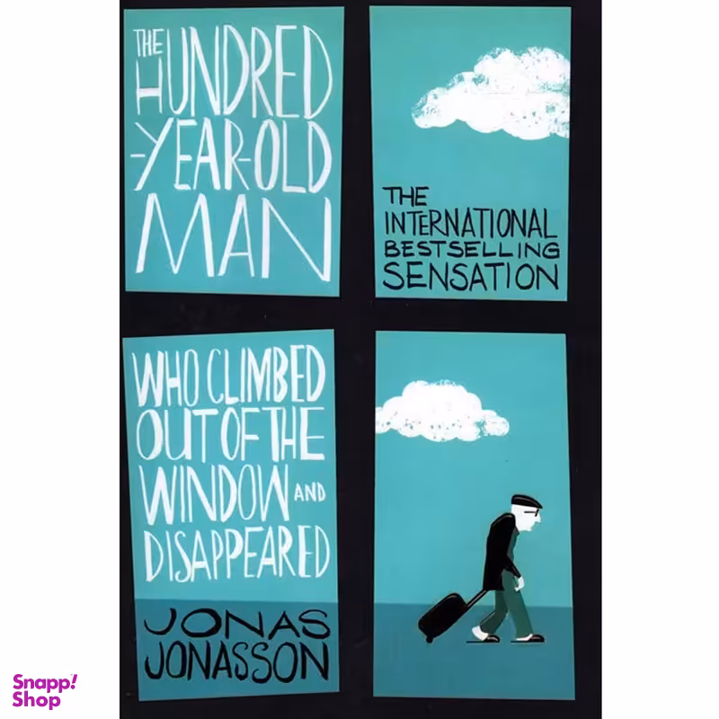کتاب The hundred Year old man who climbed out of the windows and disappeard