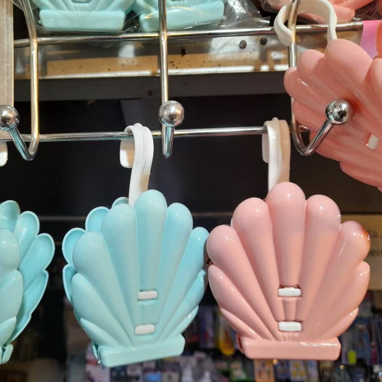 گیره دستکش، حوله و دستمال آشپزخانه ( مدل صدفی)