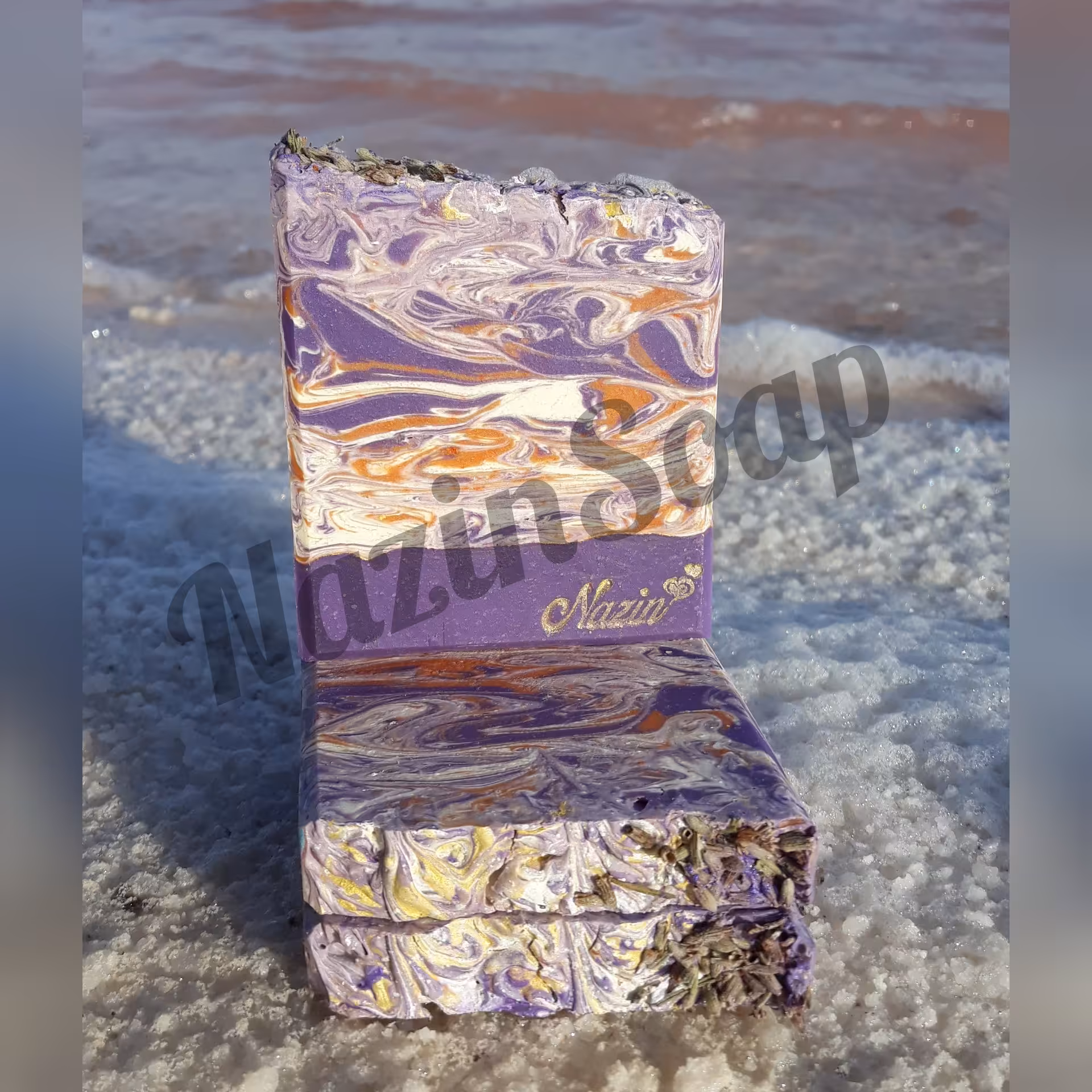 🧼صابون لوندر وبنفشه🍃