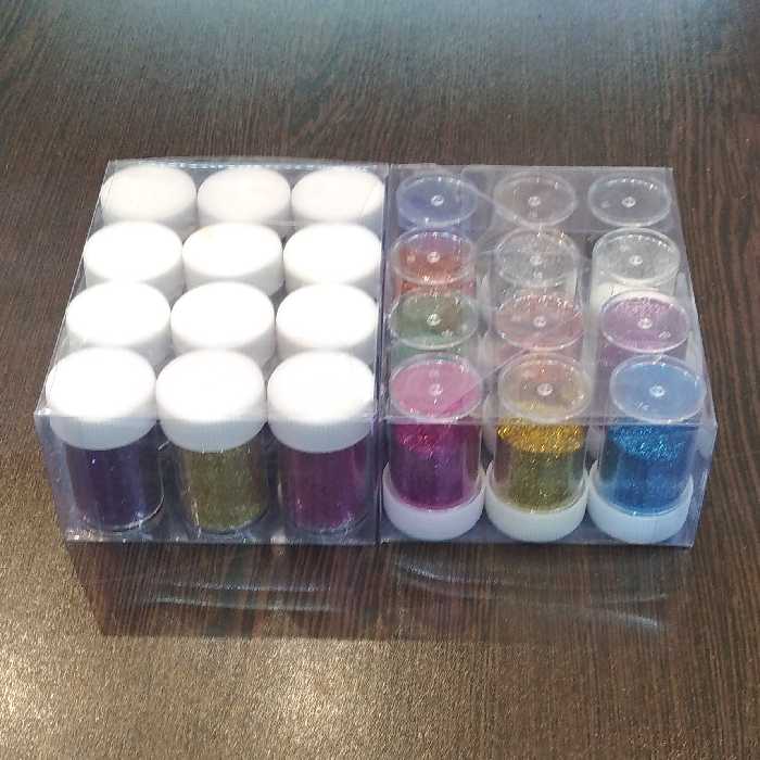 اکلیل نمک پاش 1 بسته ی 12 رنگ