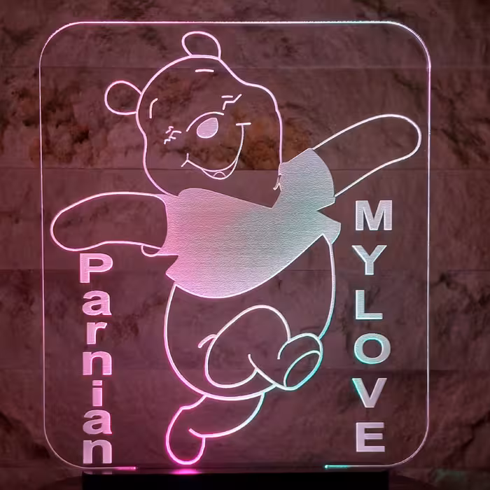 چراغ خواب پوه سفارشی با اسم دلخواهتون