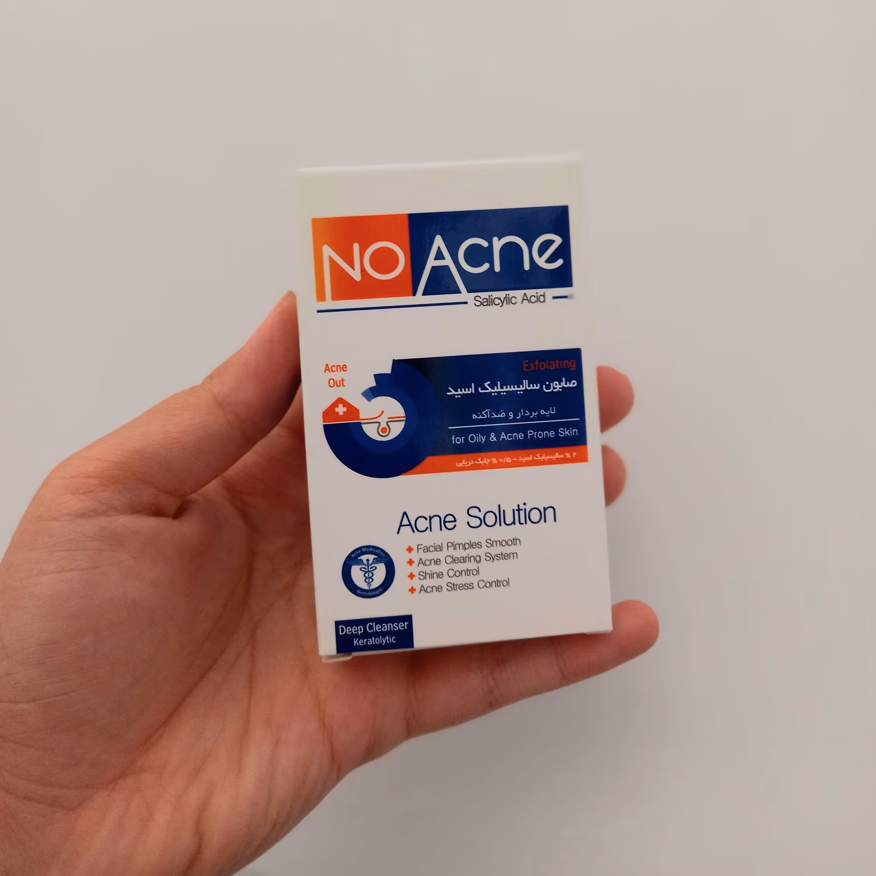 صابون لایه بردار و ضد جوش صورت نو آکنه