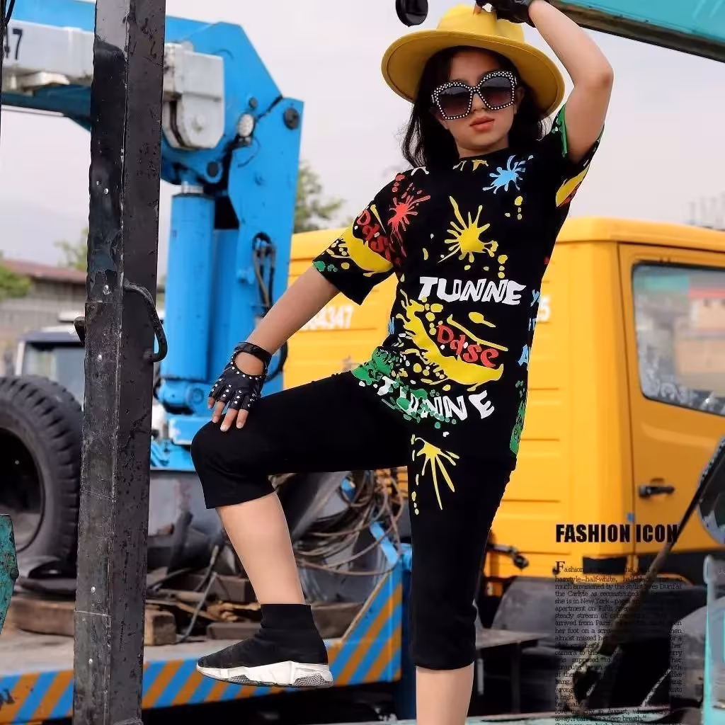 تیشرت شلوارک اسپرت آبرنگی