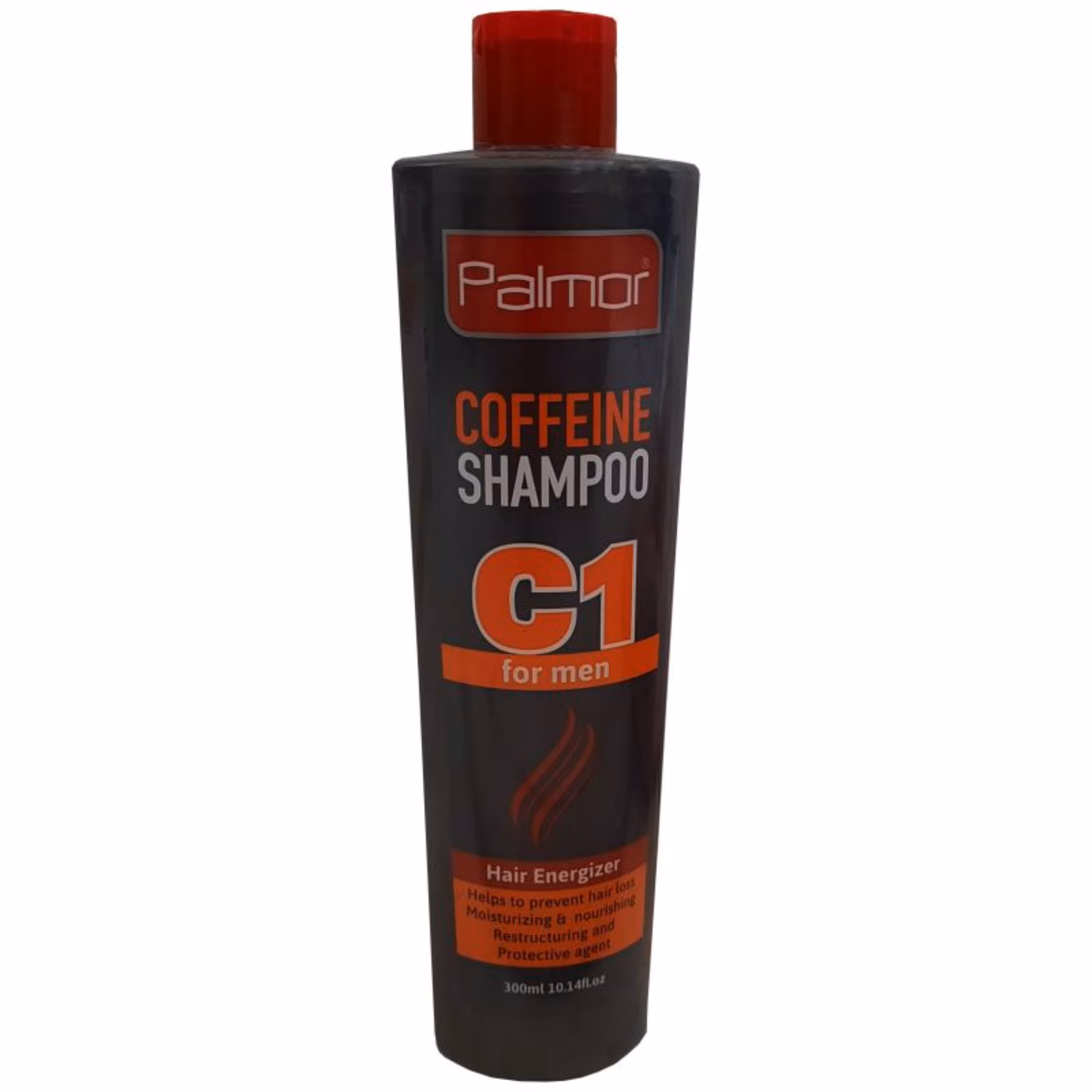 شامپو تقویت کننده و ضد ریزش مو پالمور مدل C1 کافئین حجم 300 میلی لیتر