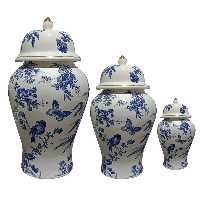 بانکه مدل جینجر جار طرح چکاوک کد 123 مجموعه سه عددی