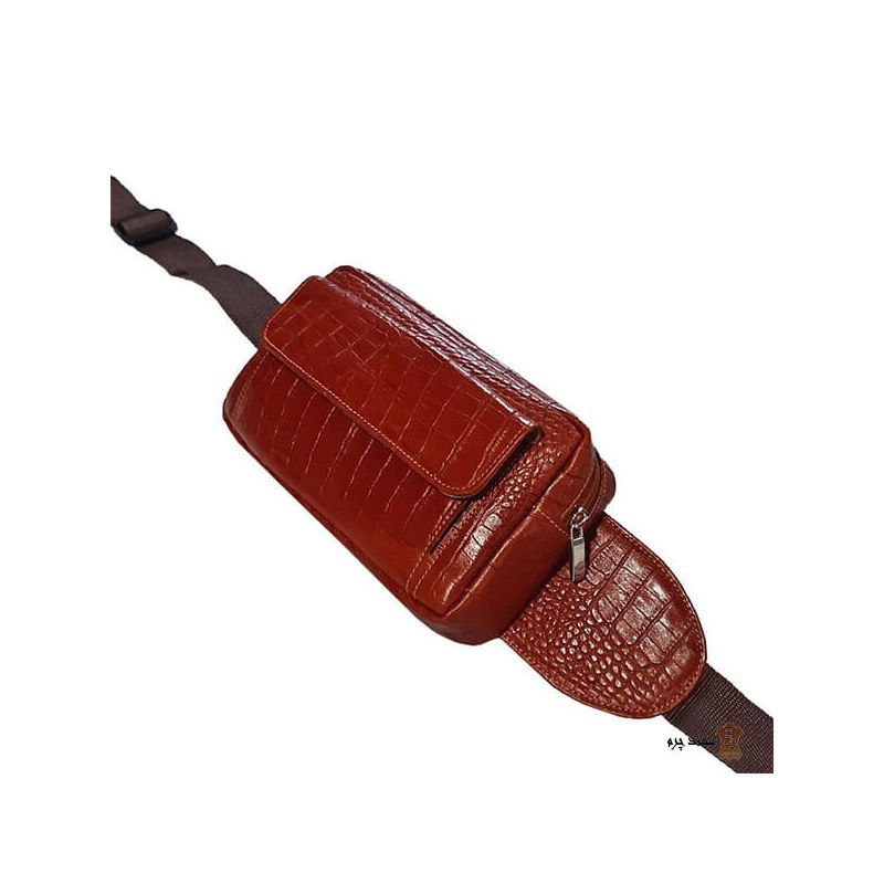 کیف کمری و کراس بادی سهندچرم کدC7-102