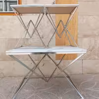 میز جلو مبلی ومیز عسلی مدل الماسی