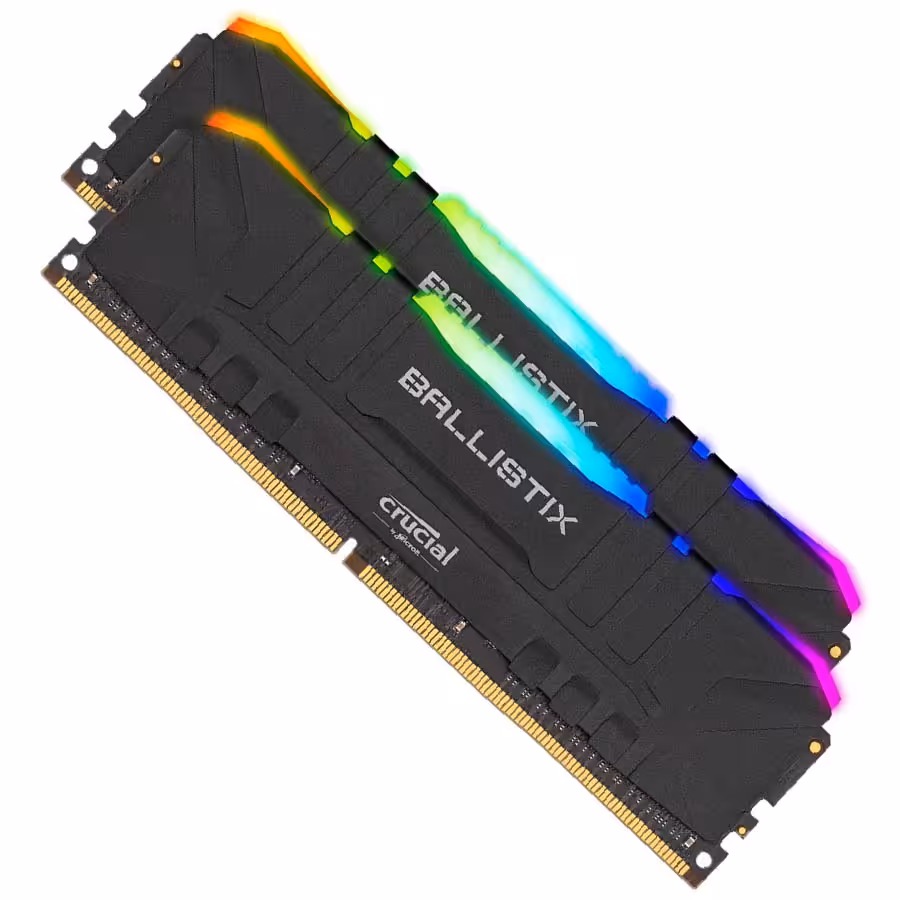 قیمت و خرید رم کروشیال مدل Ballistix RGB 64GB DUAL 3600MHz CL16 DDR4 | یاس ارتباط