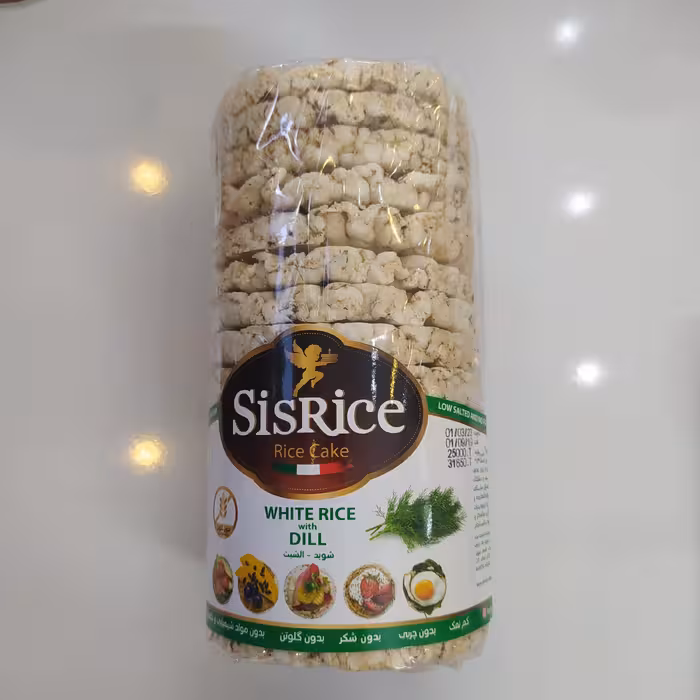 رایس کیک با طعم شوید