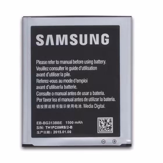 باتری سامسونگ Samsung ace 4 G313  EB-BG313BBE باطری اورجینال S7392 Trend Duos 1500mAh
ace 4 s3 mini 8190 ace 2 g313