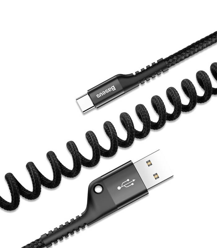 کابل شارژ Type-C باسئوس CATSR-01 طول 1 متر