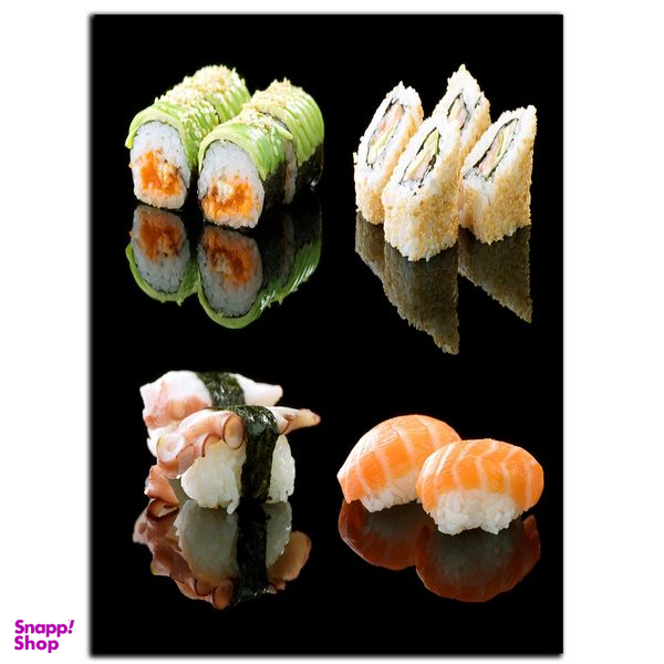 تابلو شاسی بکلیت طرح غذای ژاپنی سوشی مدل SH-S466