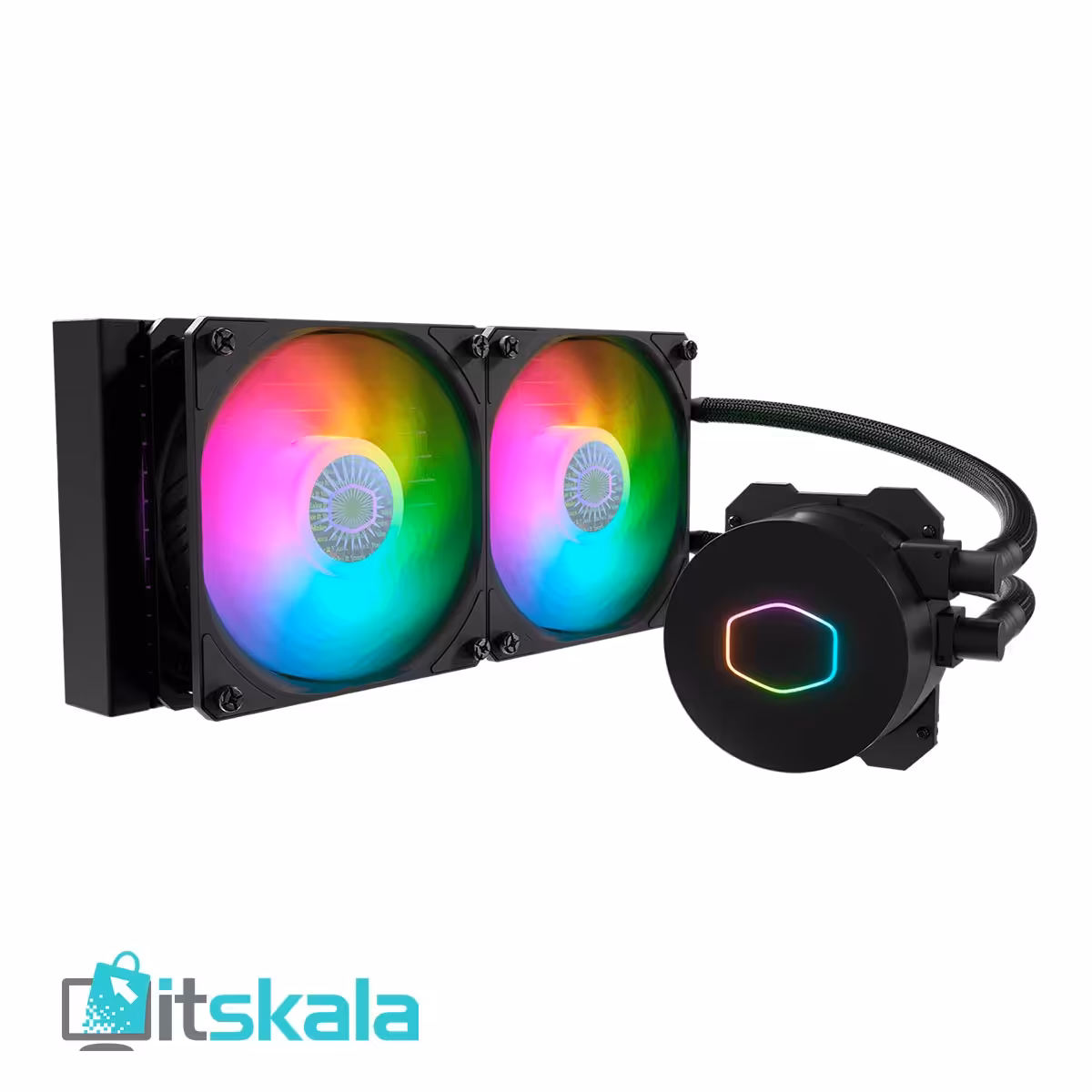 قیمت و خرید فن خنک کننده پردازنده Cooler Master مدل MasterLiquid ML240L V2 ARGB | ITSKALA