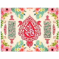 پرچم ولادت حضرت فاطمه اندازه 100 در 77 کد 205-07-ftm