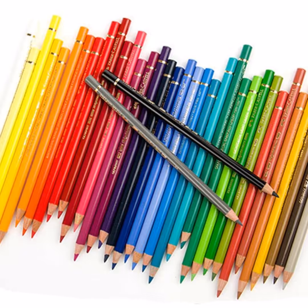 مداد رنگی حرفه ای تکی FABER  CASTELL مدل پلی کروم