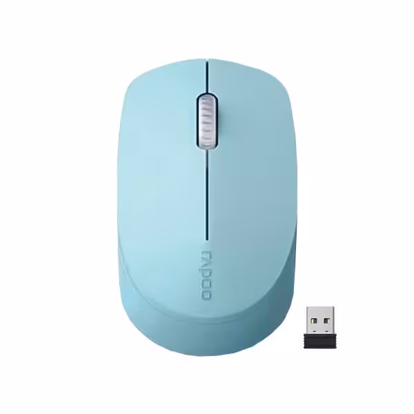 ماوس Bluetooth &amp; wireless سایلنت رپو مدل M100 سبز