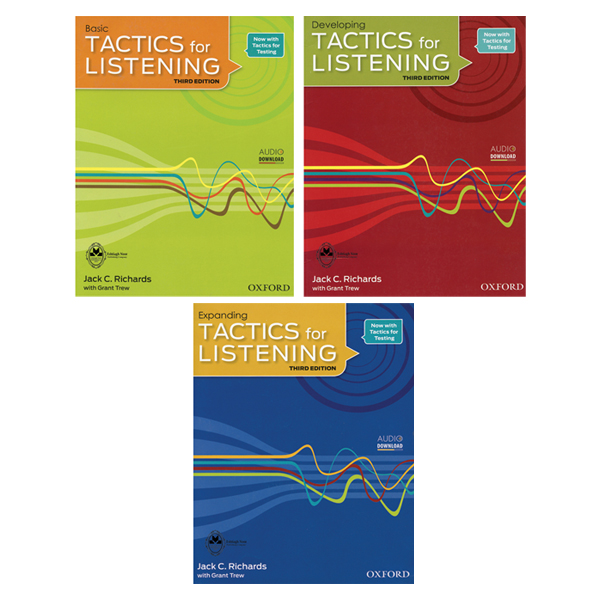 کتاب Tactics For Listening اثر Jack CRichards And Grant Trew انتشارات اشتیاق نور